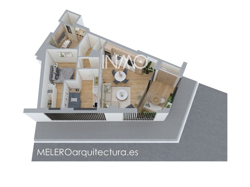 Piso en venta Rubí, Barcelona. Ref: 1488. InmoEuropeas