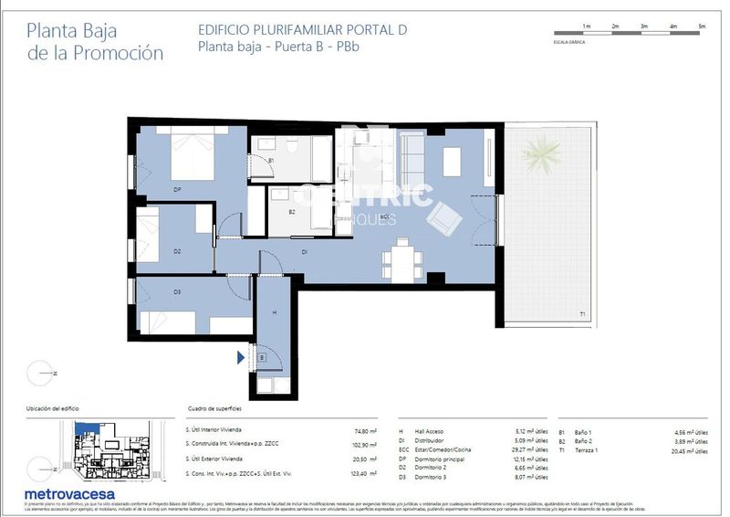 Piso en venta  en Terrassa, Barcelona . Ref: 3016. Centric Finques