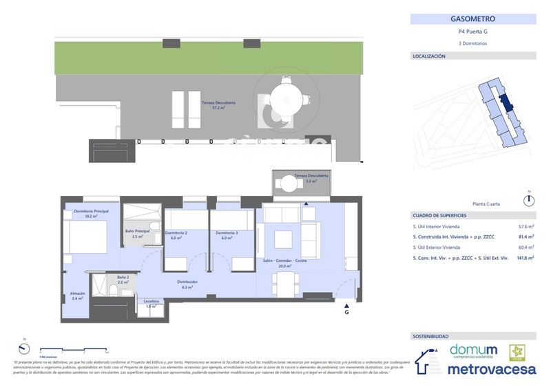 Penthouse for sale  in Terrassa, Barcelona . Ref: 3283. Centric Finques