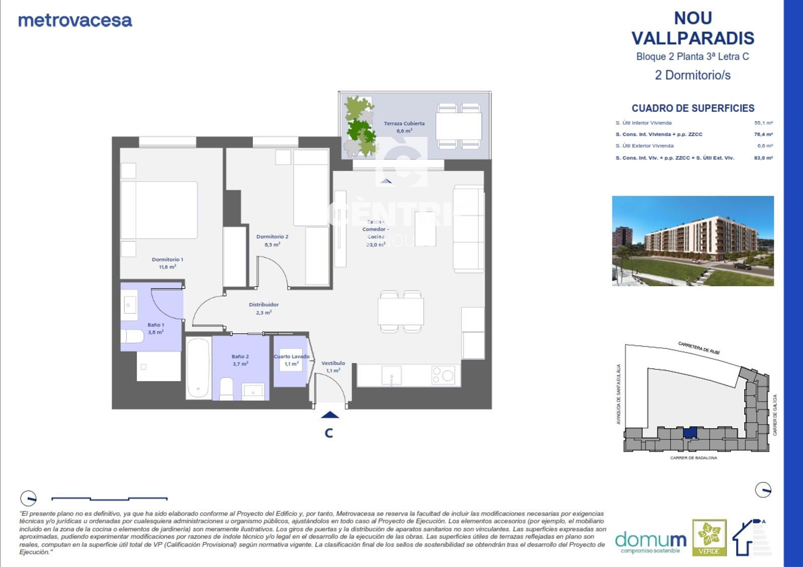 Promoció NOU VALLPARADIS al Segle XX - Foto 2