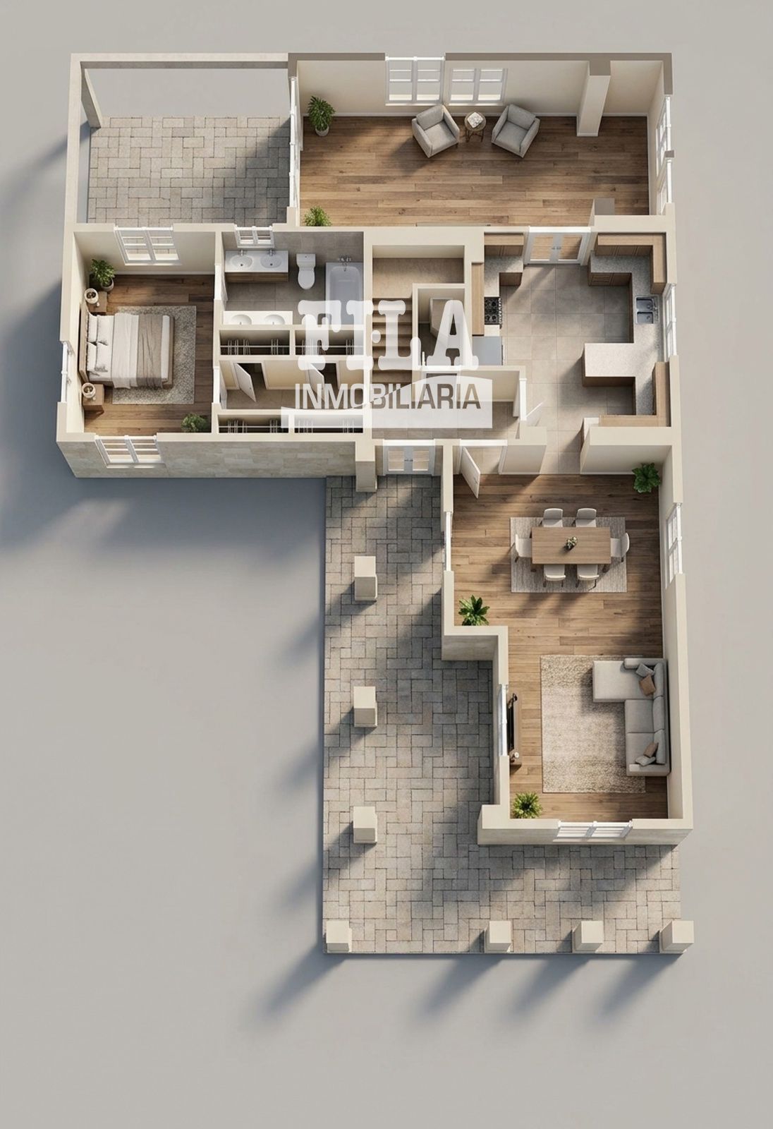 Plano - 🏡 Encantador Chalet en Berà Mar - El Francaset (Roda de Barà)