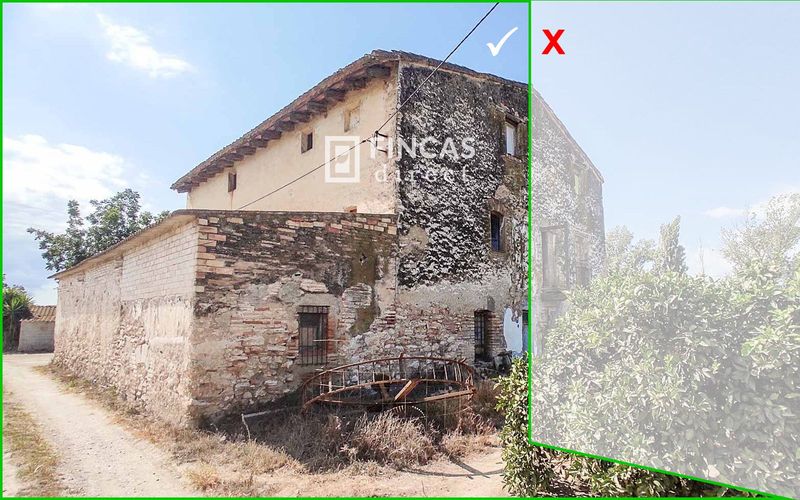 Casa de campo rústica à venda Tortosa, Tarragona. Ref: 1066. Fincas Direct 