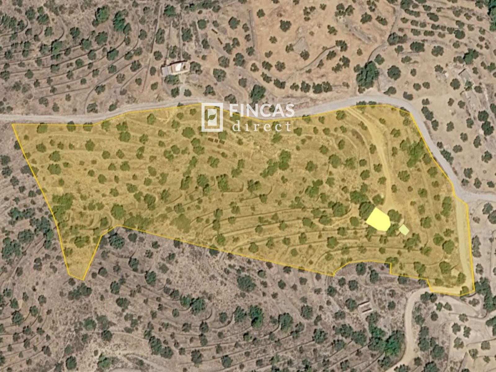 Mapa - Casa Cueva Única. Fuera de Red cerca de Tivenys: Finca con Licencia Turística y Vistas Panorámicas