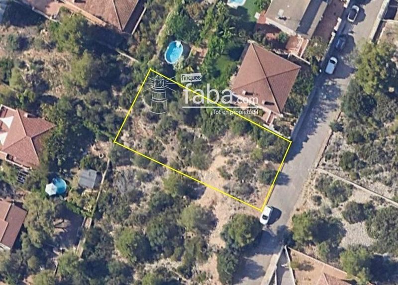 Terreny en venda Segur De Calafell, Tarragona. Ref: 1038. FINQUES FABA