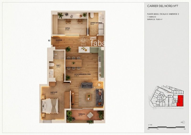 Pis en venda Torredembarra, Tarragona. Ref: 1376. FINQUES FABA