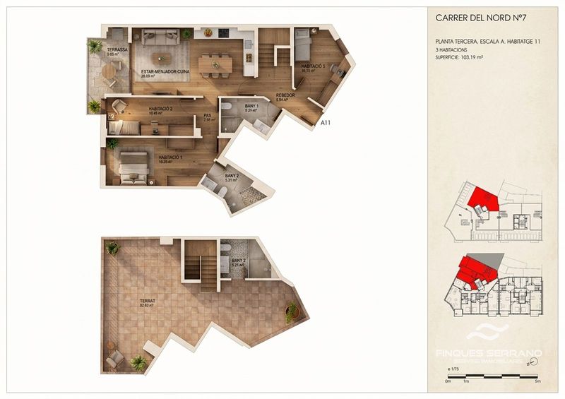 Dúplex en venta Torredembarra, Tarragona. Ref: 2357. Finques Serrano