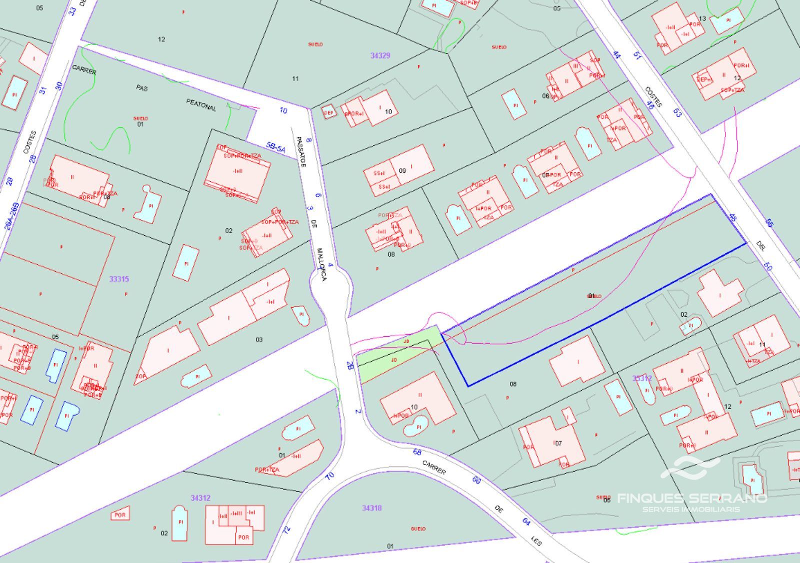 Terreno edificabile di 1.313 m² con vista mare e possibilità di costruire 3 abitazioni a Segur de Calafell - Foto 6