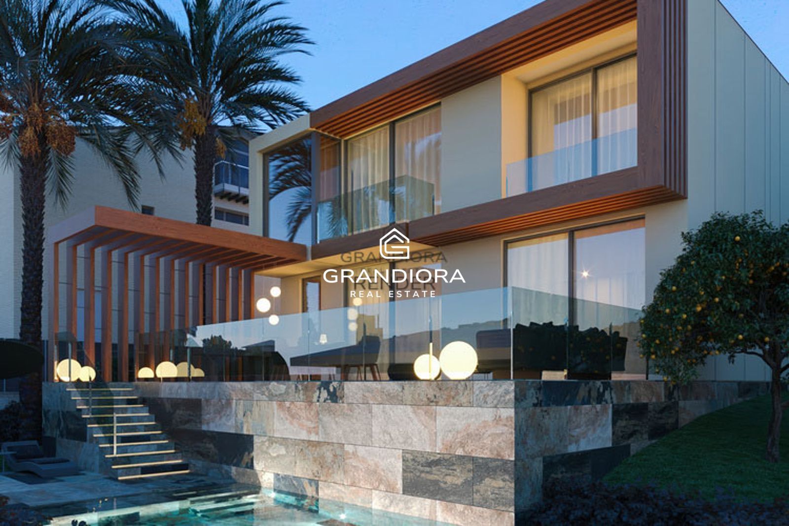 Residencia de obra nueva en Can Teixidó con vistas al mar