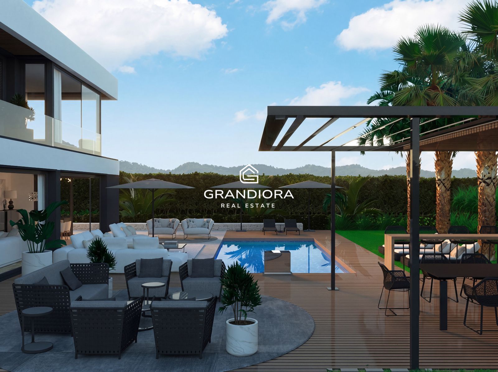 Espectacular villa de obra nueva con vistas al mar y pista de tenis en Sant Andreu de Llavaneres - Imagen 3