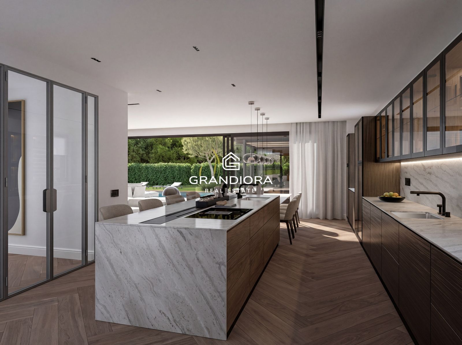 Espectacular villa de obra nueva con vistas al mar y pista de tenis en Sant Andreu de Llavaneres - Imagen 11
