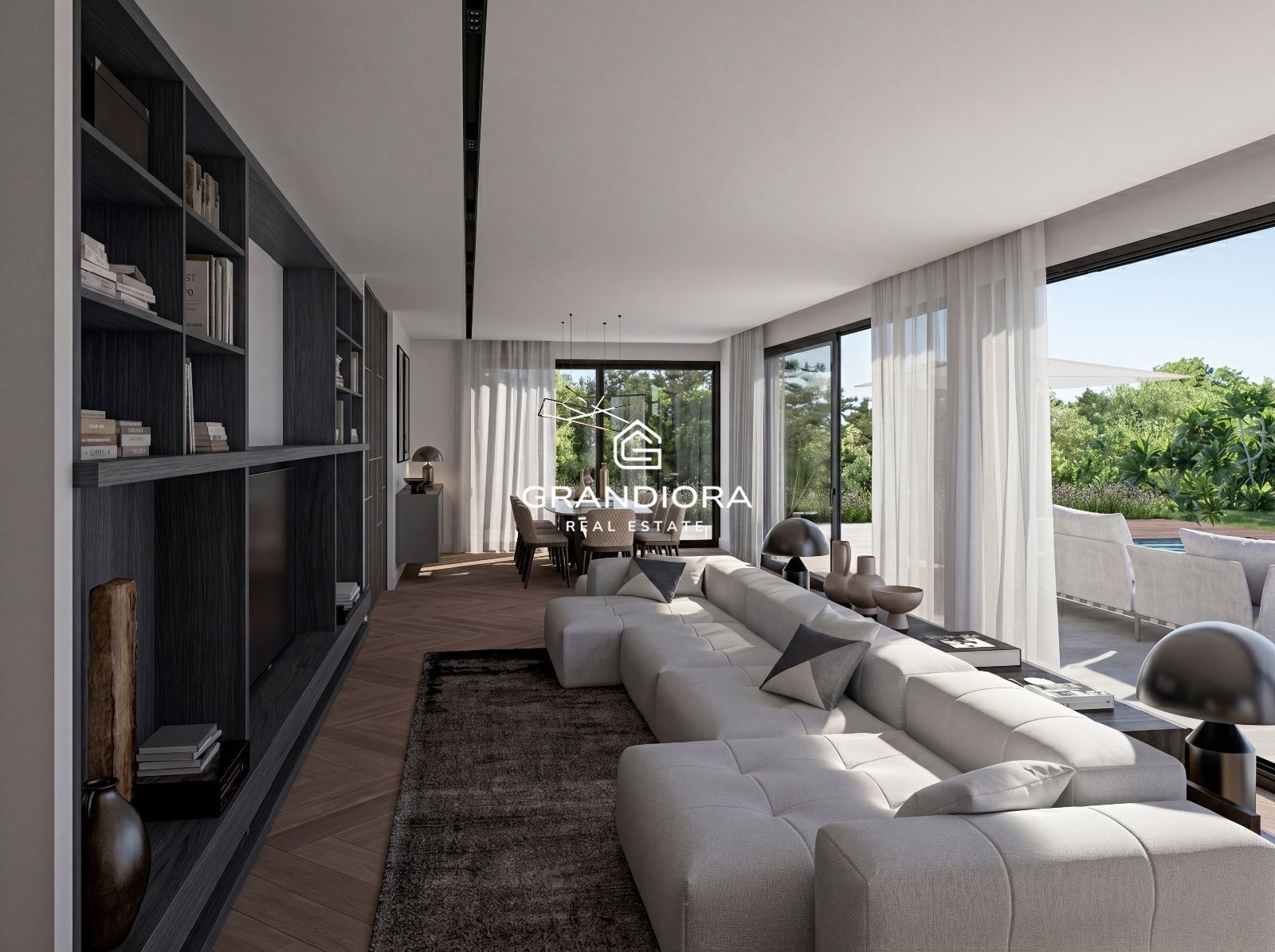 Espectacular villa de obra nueva con vistas al mar y pista de tenis en Sant Andreu de Llavaneres - Imagen 9