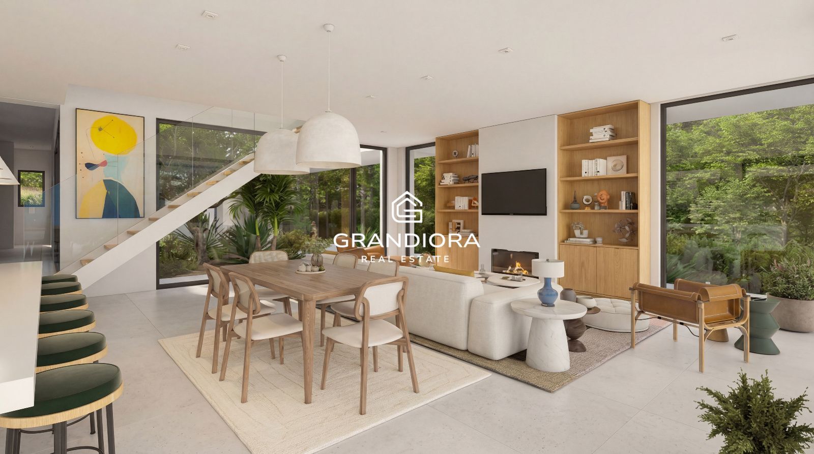 Villa de obra nueva con piscina infinity en El Mirador, Llavaneres - Imagen 4