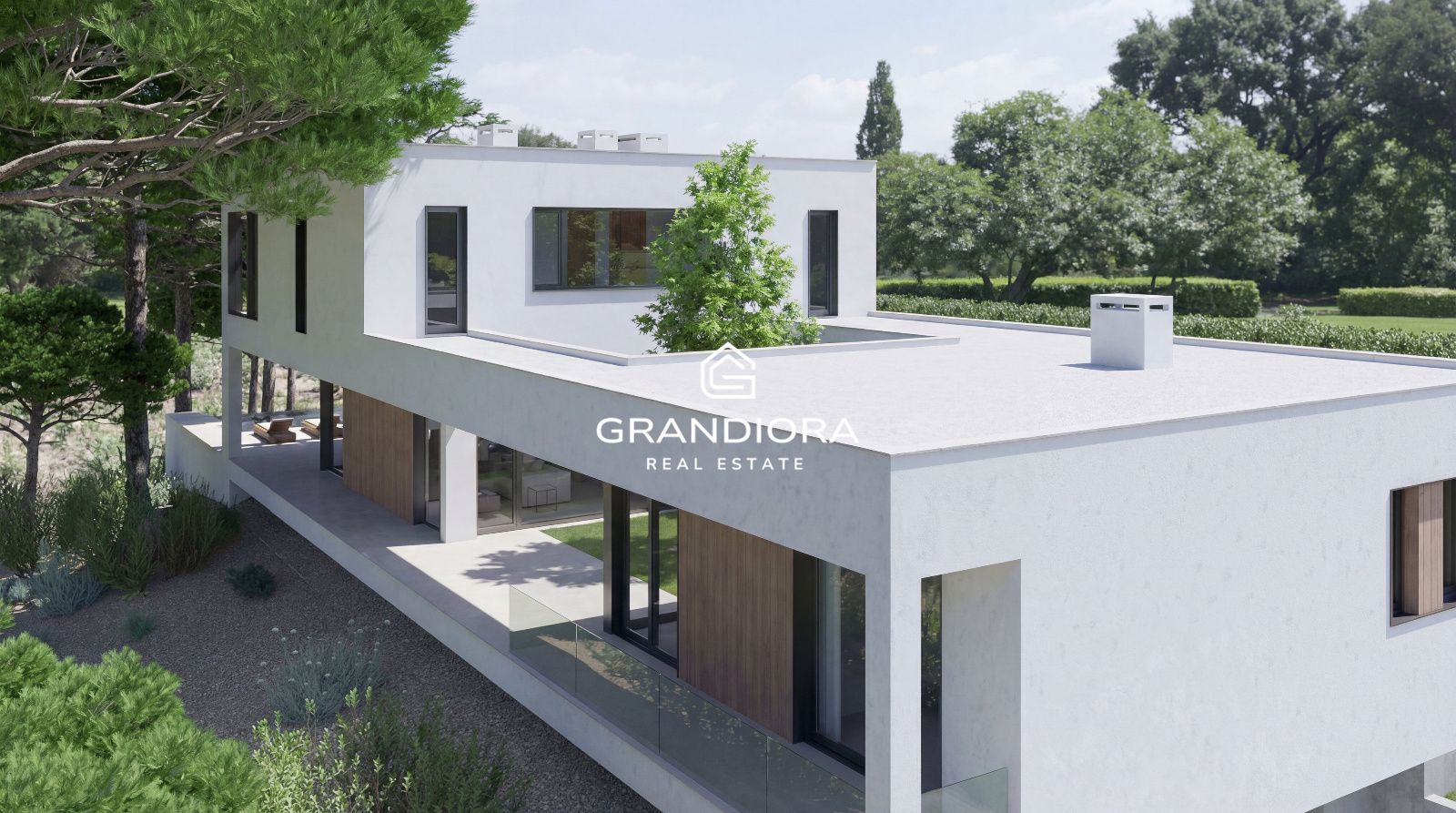 Villa de obra nueva con piscina infinity en El Mirador, Llavaneres - Imagen 9