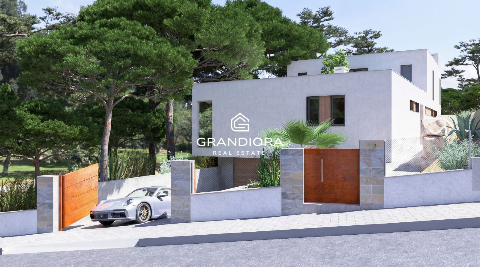 Villa de obra nueva con piscina infinity en El Mirador, Llavaneres - Imagen 10