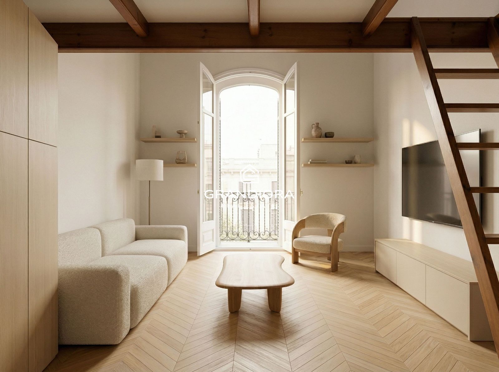 Exclusiva vivienda con carácter clásico en la Diagonal - Imagen 8
