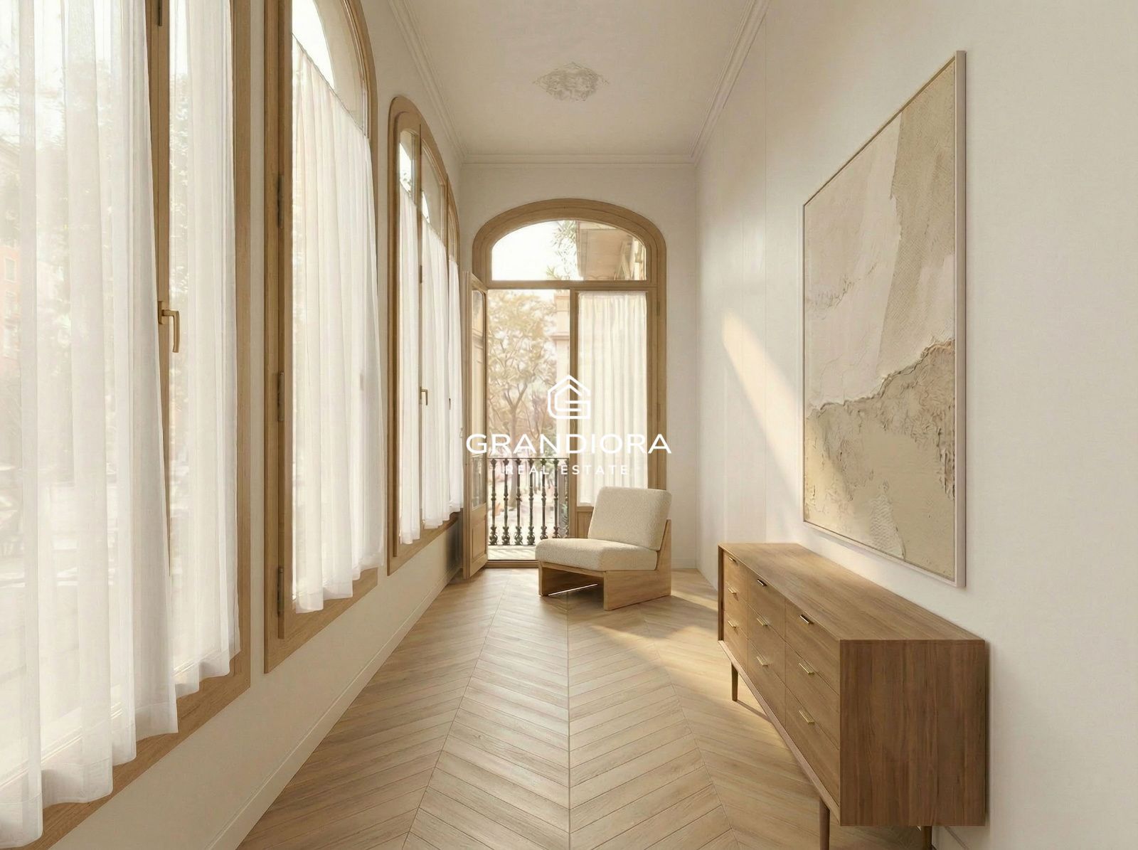 Exclusiva vivienda con carácter clásico en la Diagonal - Imagen 5