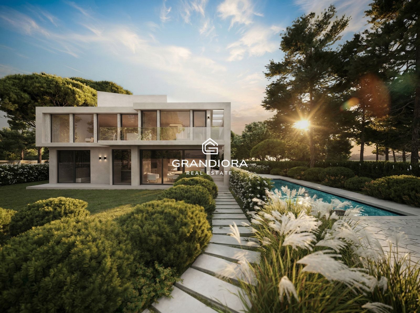Espectacular casa contemporanea con Piscina y Jardin en Pedralbes - Imagen 1
