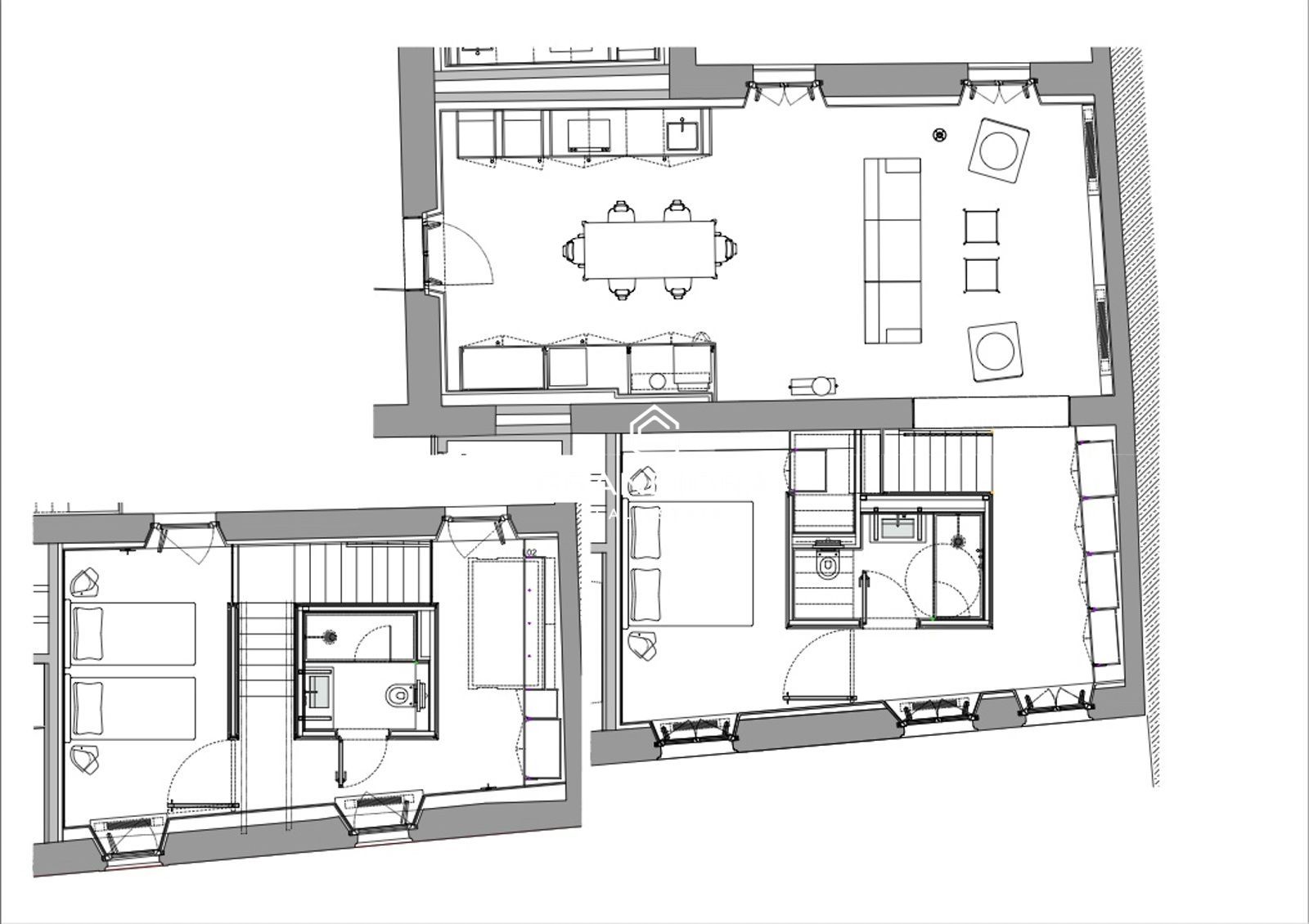 Dúplex de 190 m² con terraza de 35 m² en el Palau Moxó, Barrio Gótico - Imagen 44