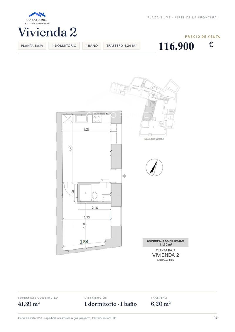 Piso en venta Jerez De La Frontera, Cádiz. Ref: 3316. Grupo Ponce 
