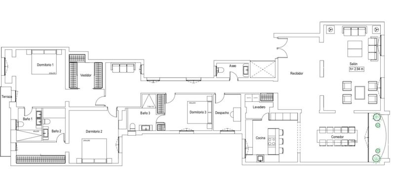 Flat for sale Madrid. Ref: 1208. The Selection Homes