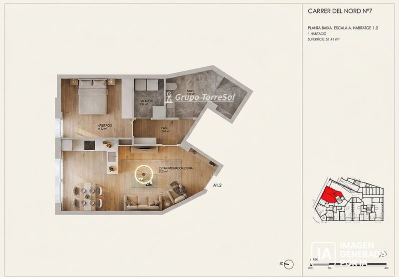 Piso en venta Torredembarra, Tarragona. Ref: 10935. Grupo Torresol