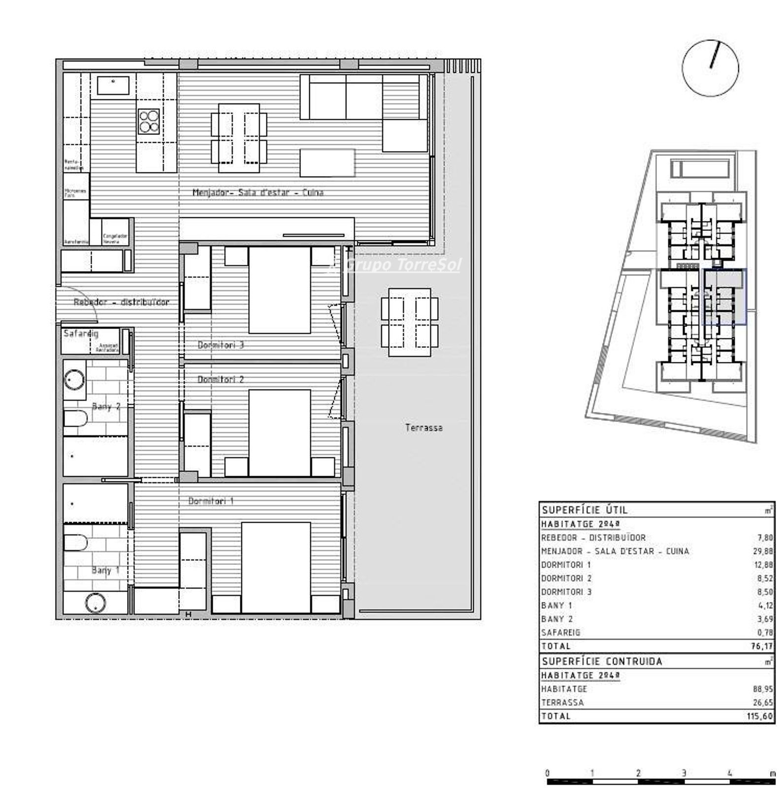 Piso en venta en Cunit, Tarragona