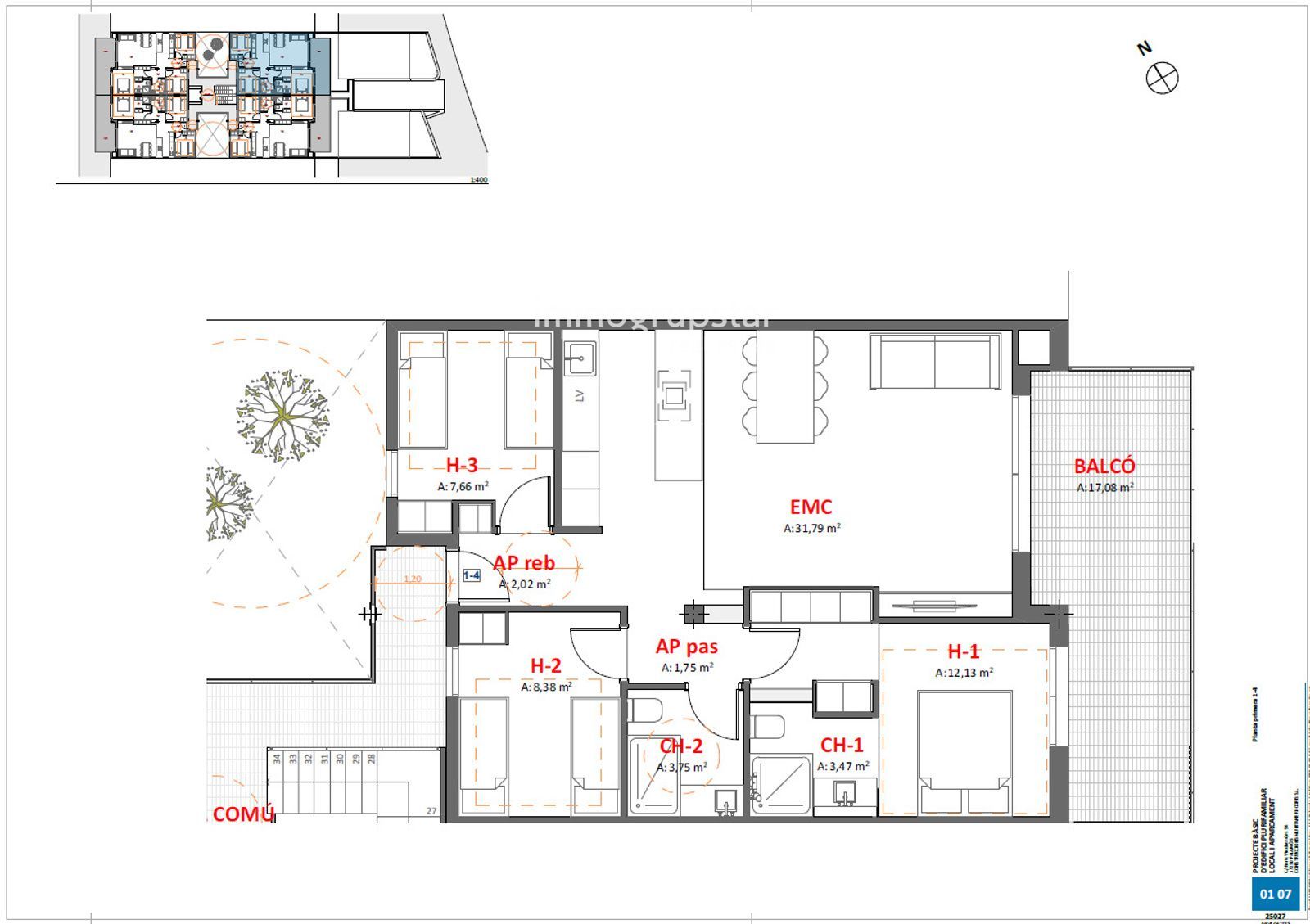 Promoción exclusiva con terrazas, jardín y piscina privada - Foto 12