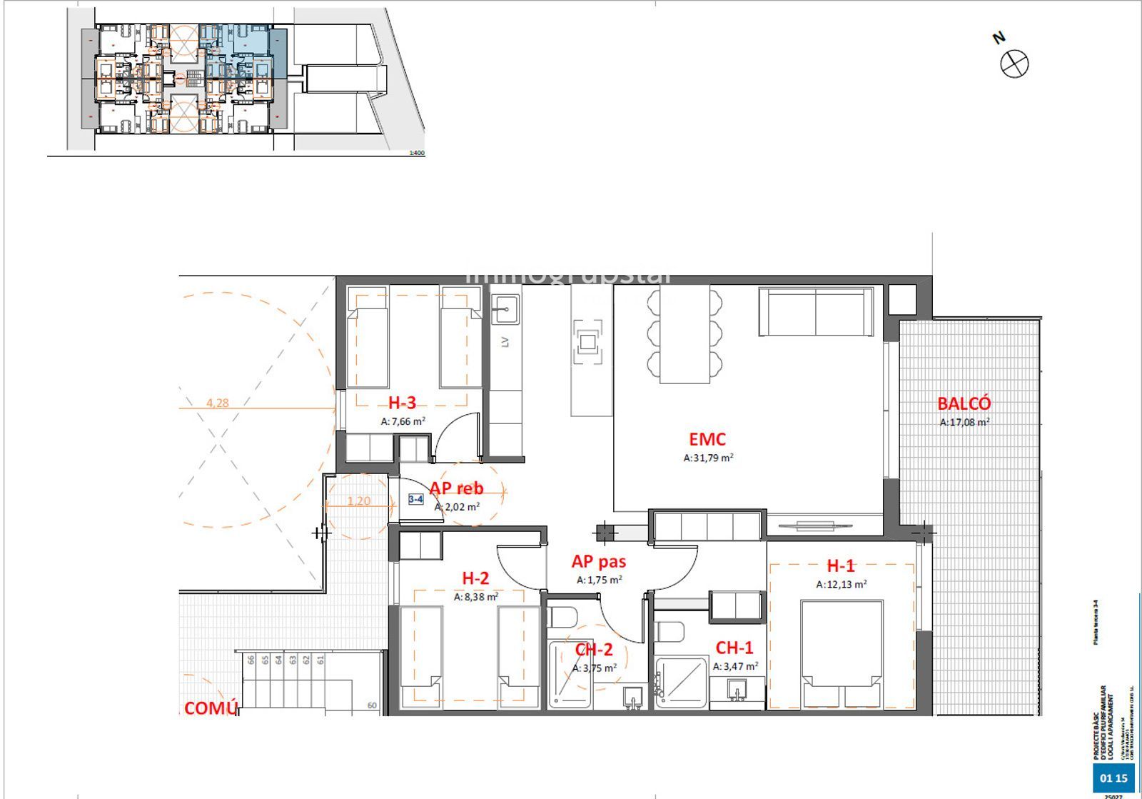 Promoción exclusiva con terrazas, jardín y piscina privada - Foto 20