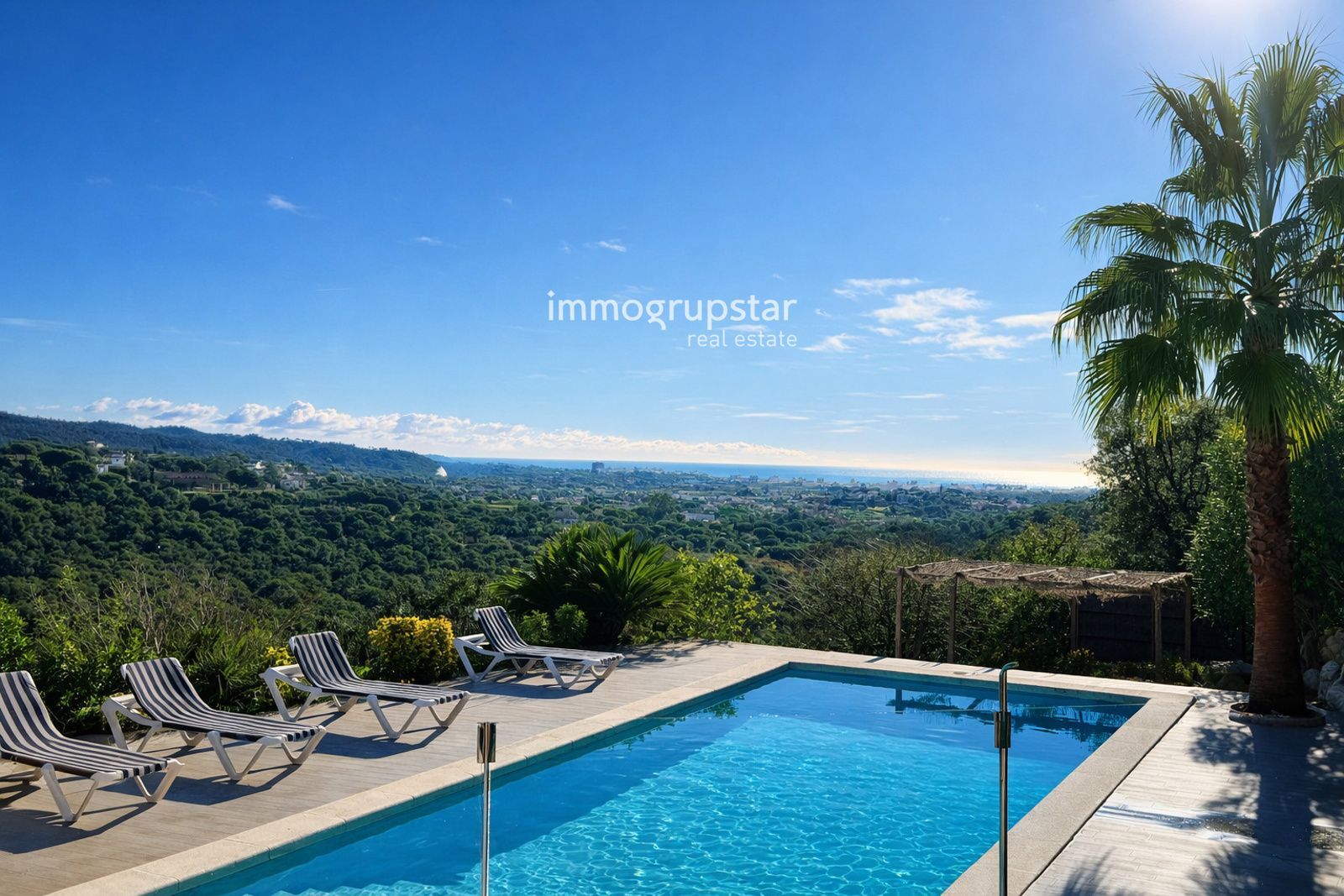 Exclusiva casa con vistas al mar, piscina privada y total privacidad en Calonge - Foto 12