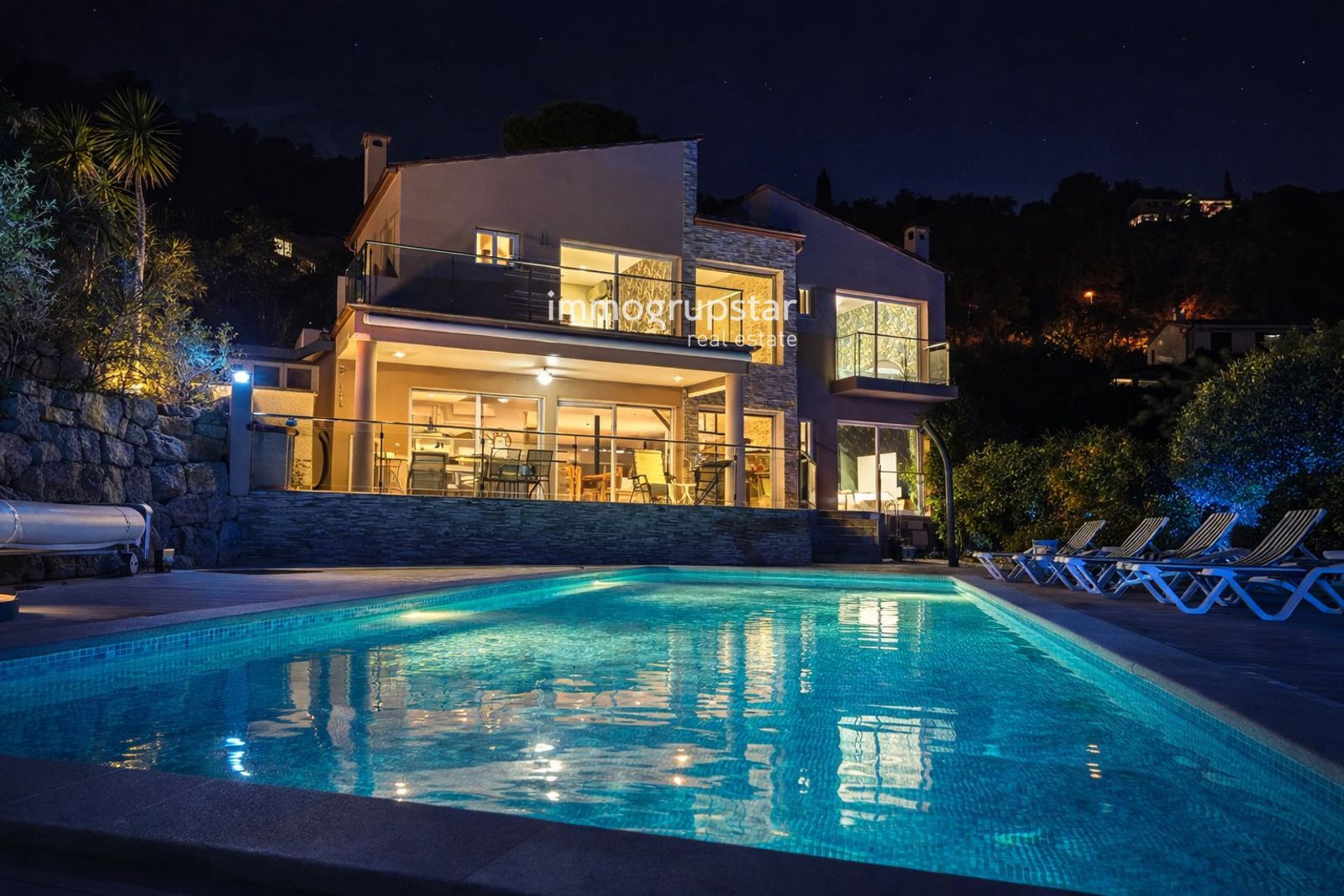 Exclusiva casa con vistas al mar, piscina privada y total privacidad en Calonge - Foto 40