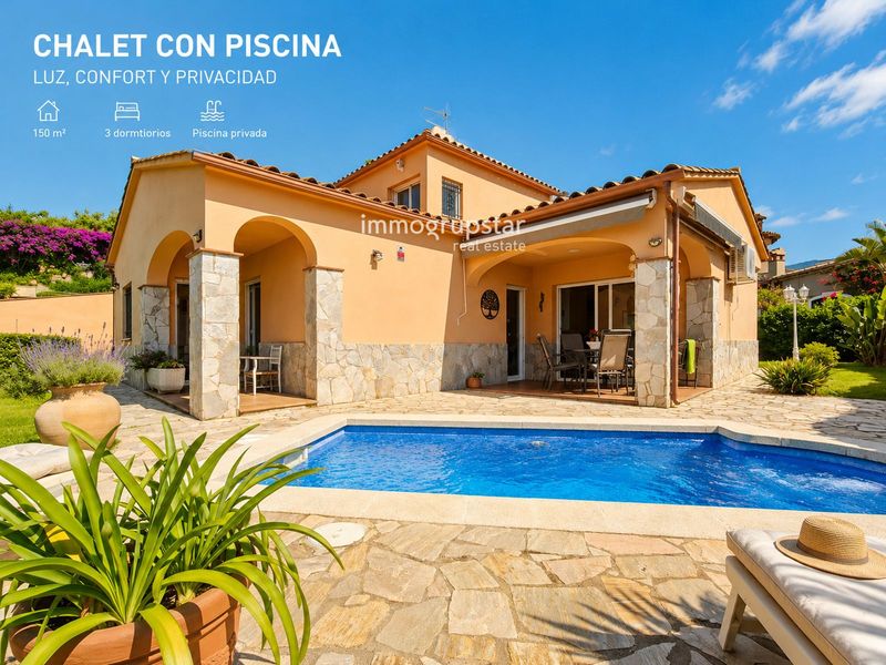 Chalet Independiente en venta Calonge, Girona. Ref: 1393. Immogrupstar