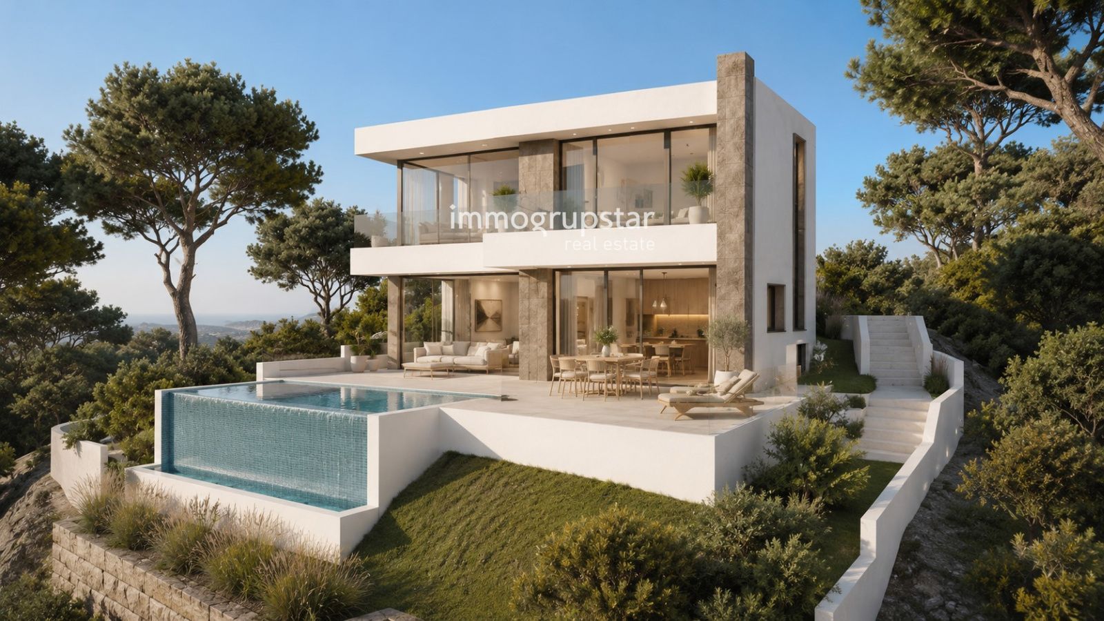 Terreno vistas panorámicas al mar con proyecto visado - Foto 4