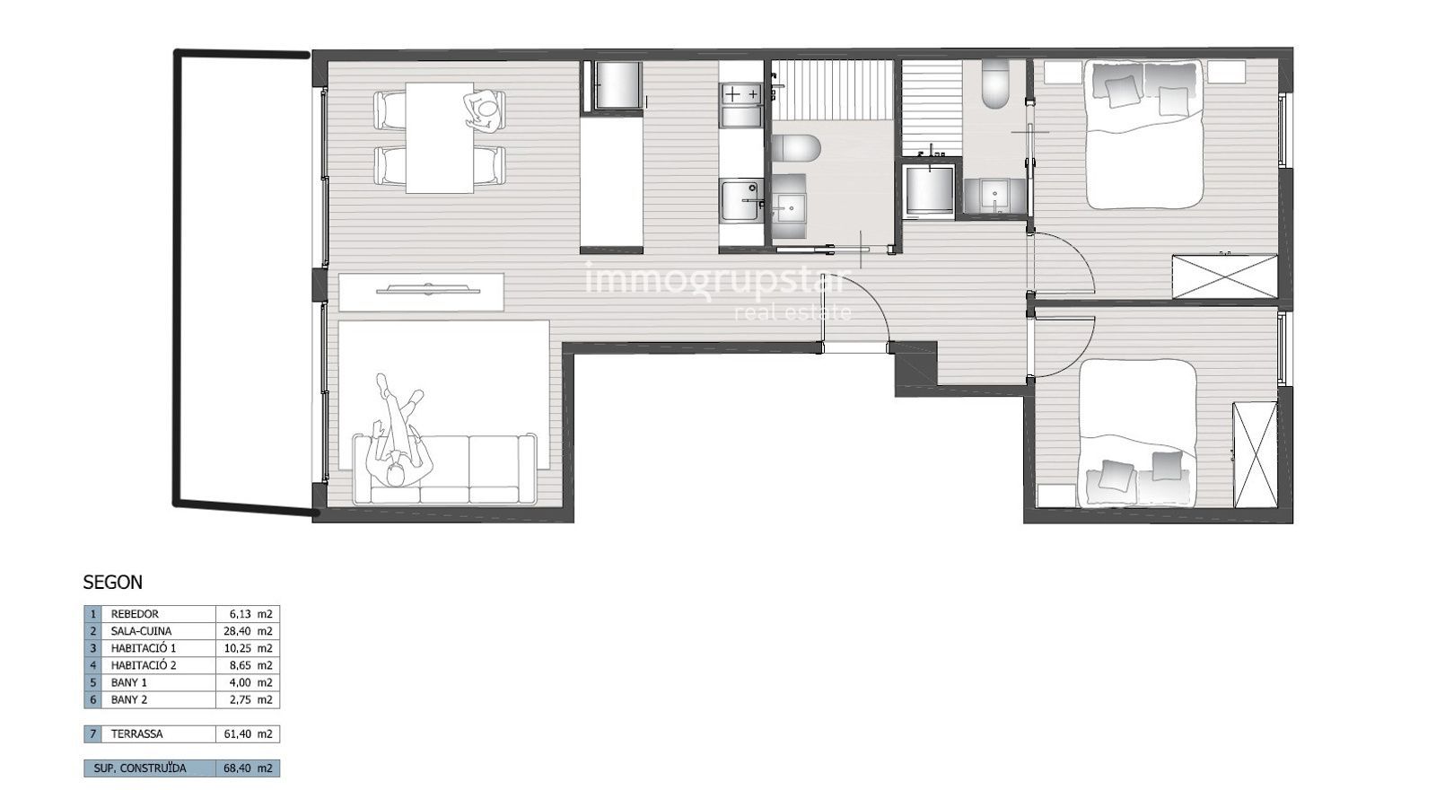 Piso de obra nueva con terraza exclusiva de 70 m² en Palamós - Foto 28