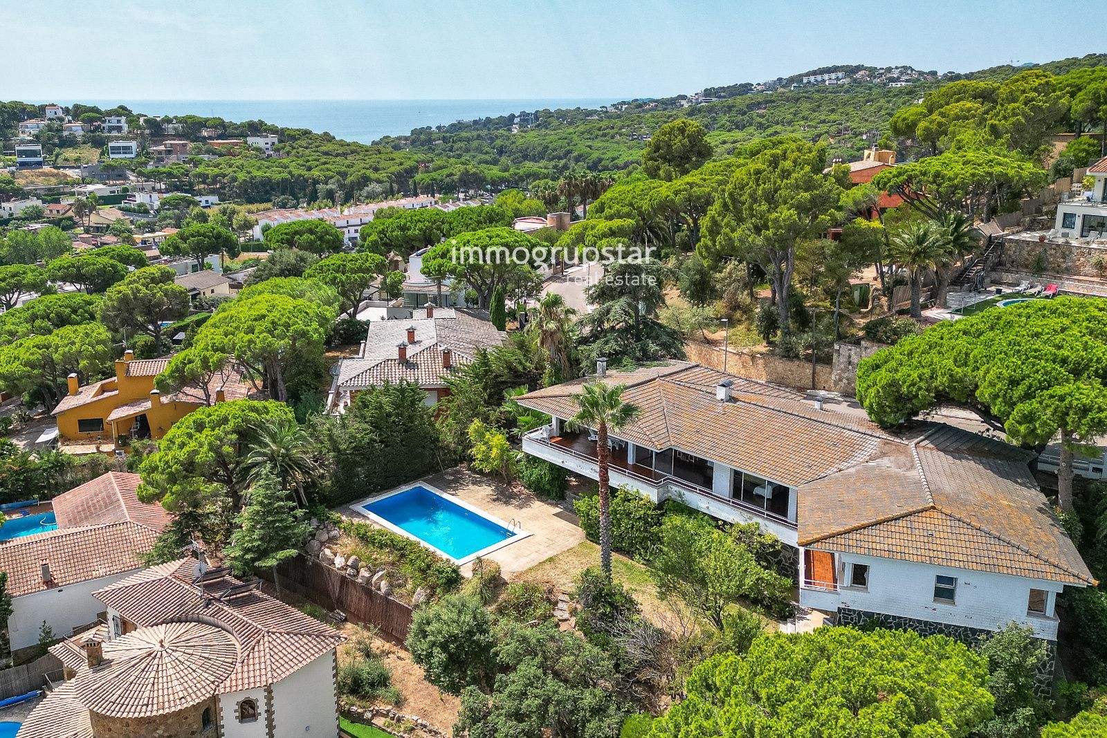 Espectacular Villa con vistas al mar en la urbanización Mas Vilà, Sant Antoni de Calonge. - Foto 7
