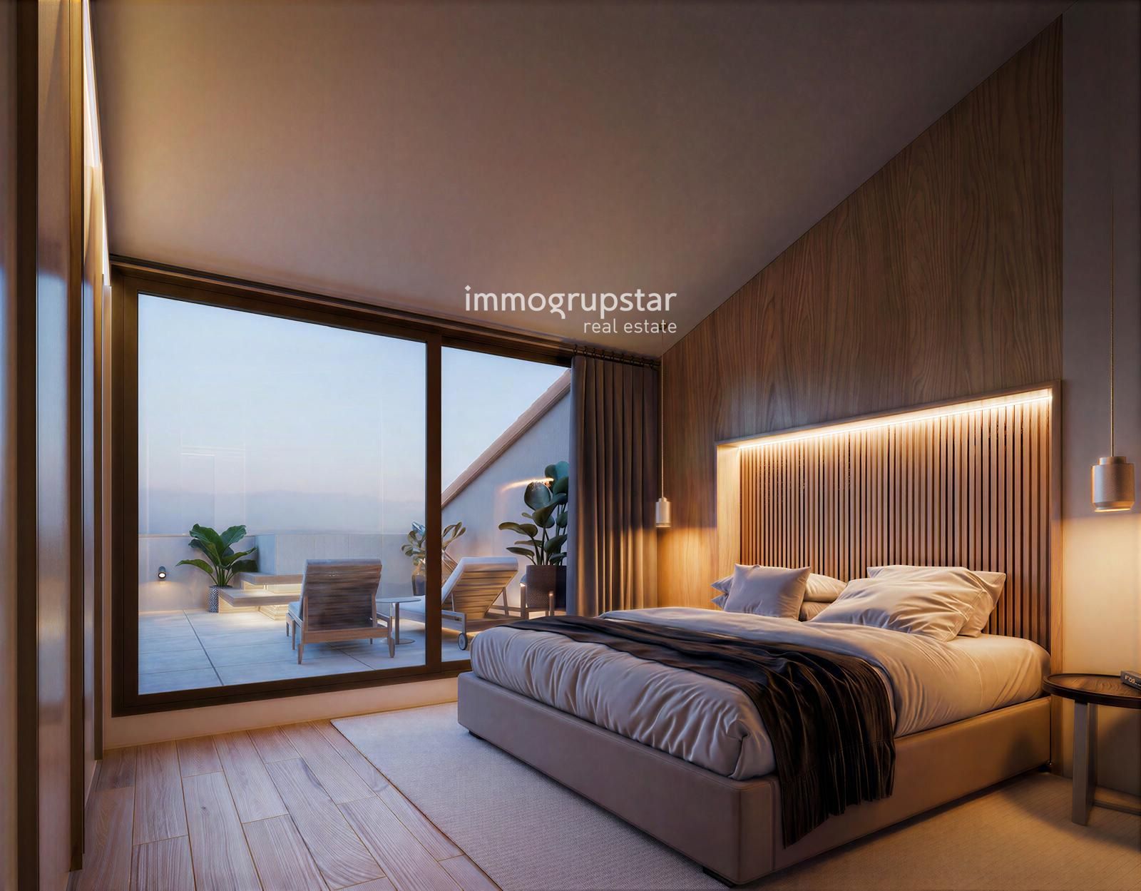Penthouse face à la mer, construction neuve à Blanes - Foto 6