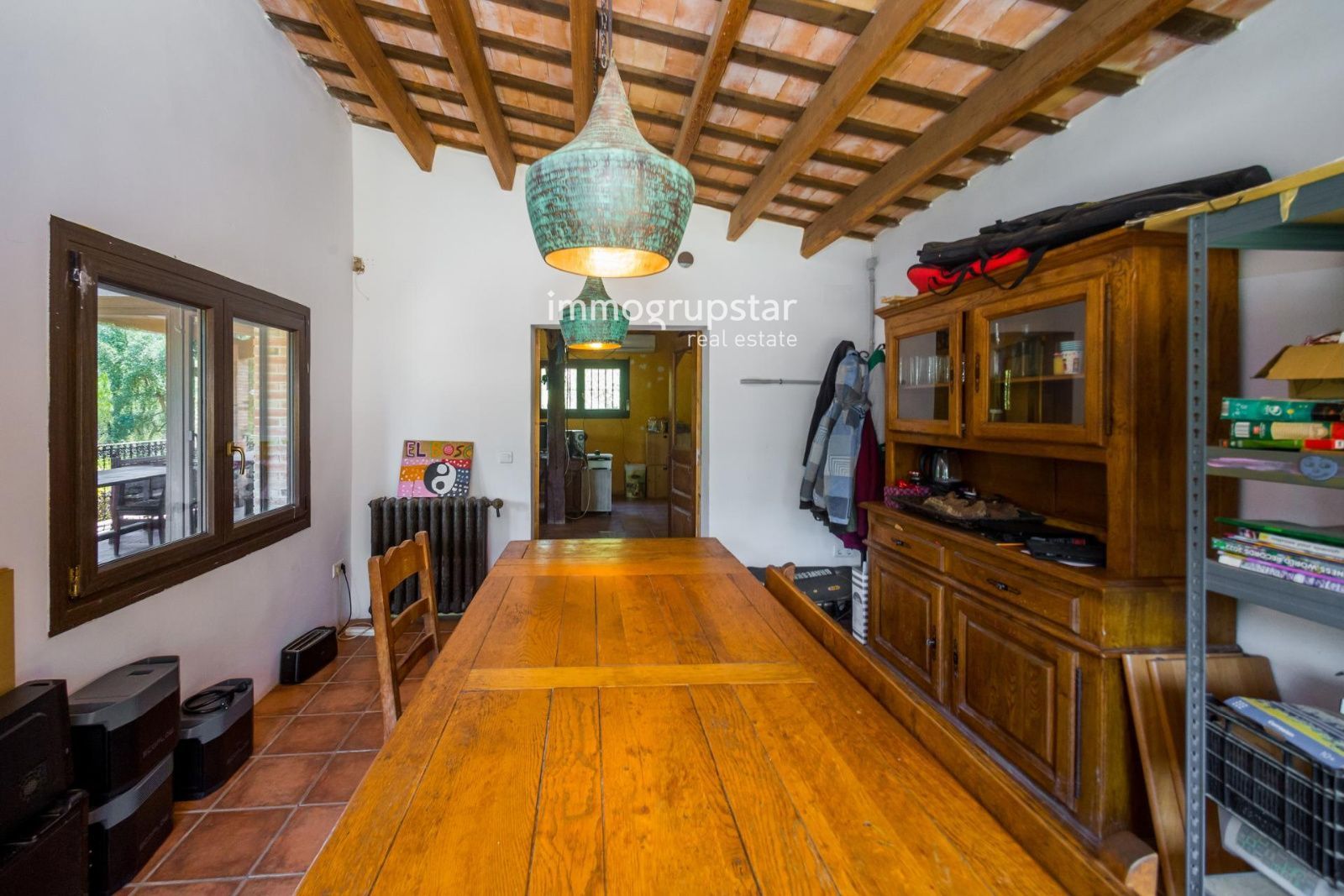 Casa rural con piscina y vistas panorámicas en Les Gavarres - Foto 14