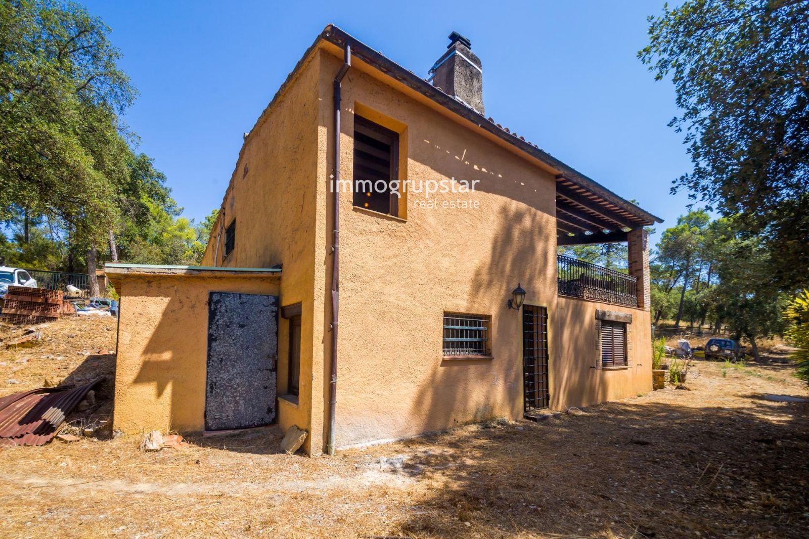Casa rural con piscina y vistas panorámicas en Les Gavarres - Foto 10