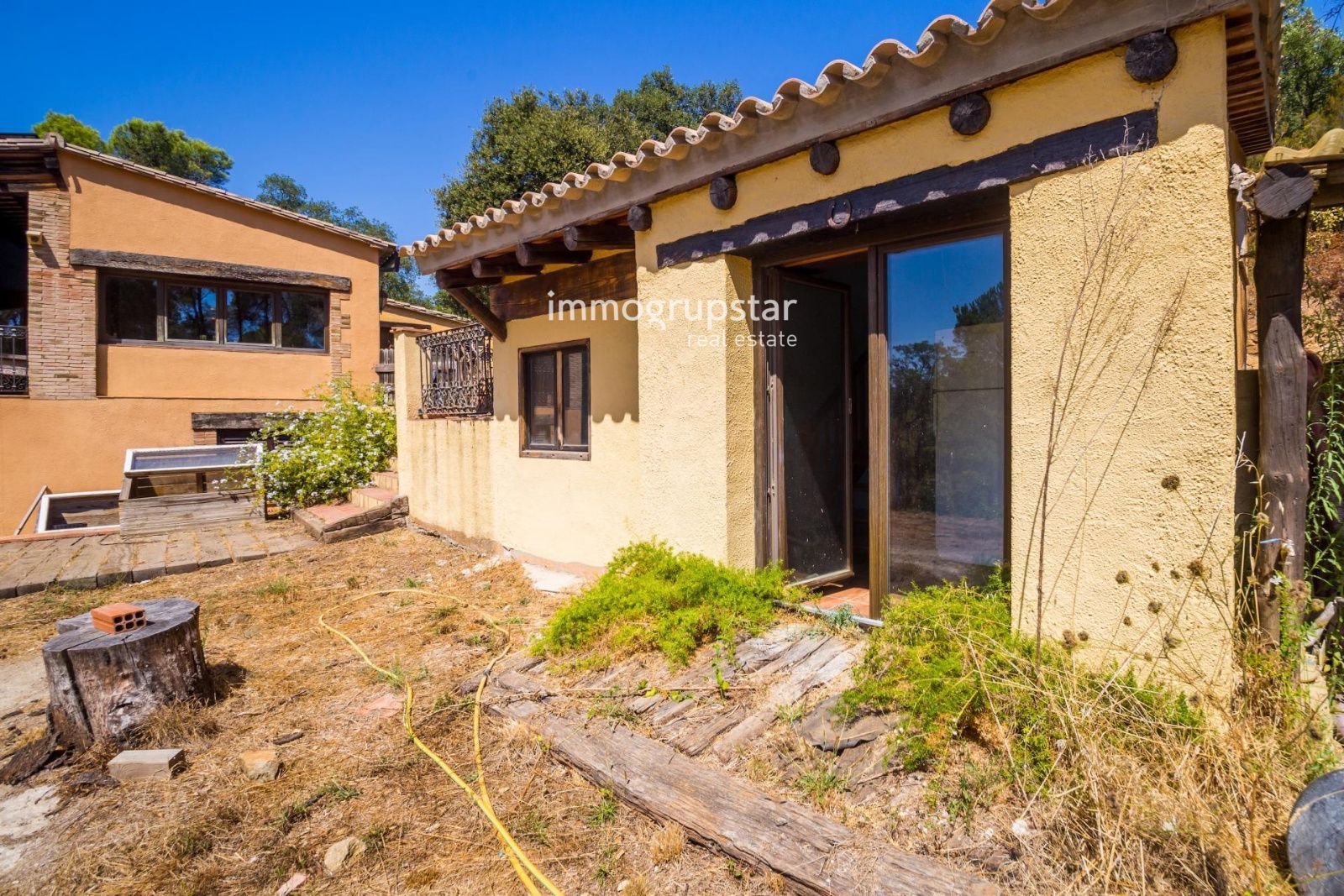 Casa rural con piscina y vistas panorámicas en Les Gavarres - Foto 34