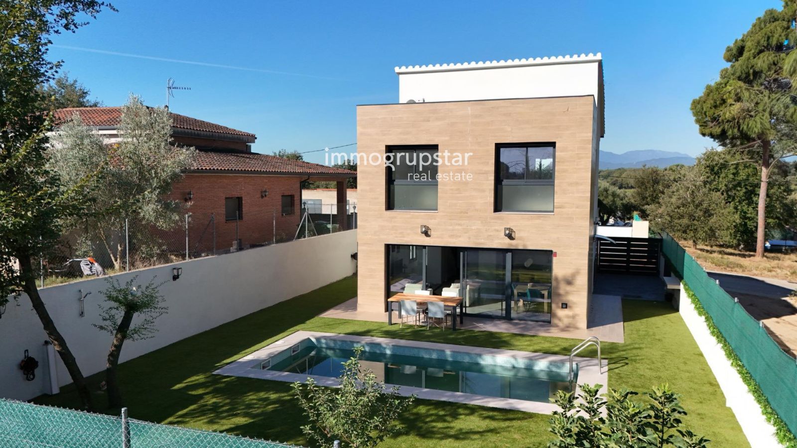 Casa moderna con piscina Caldes de Malavella - Foto 1