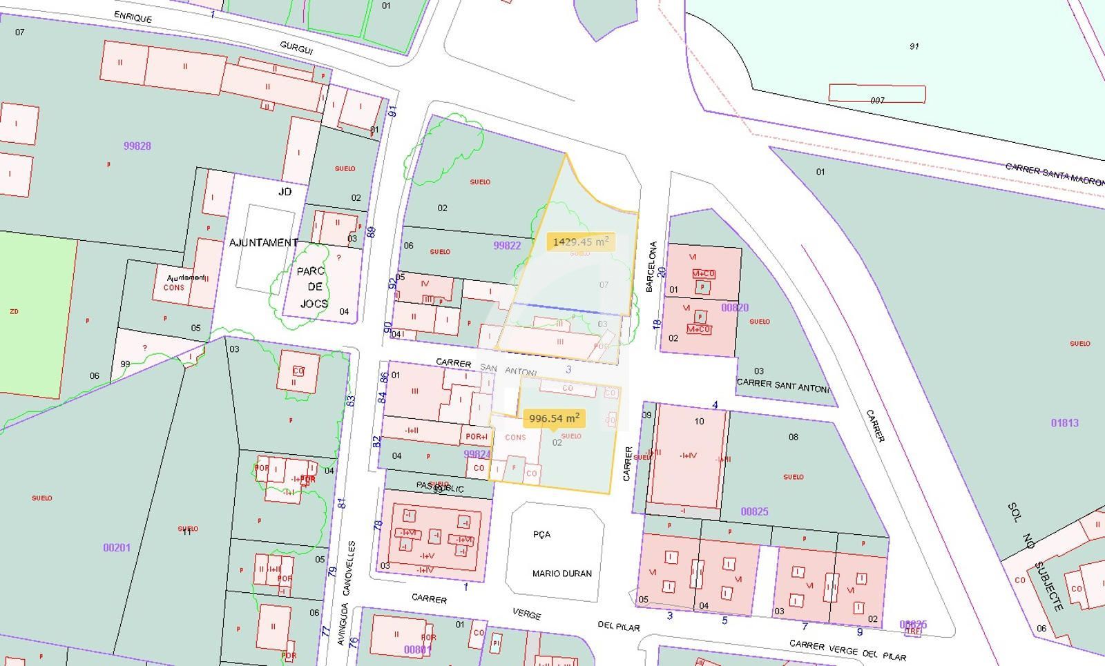 Parcela en venta Canovelles, Barcelona. Ref: 14708. GuinotPrunera