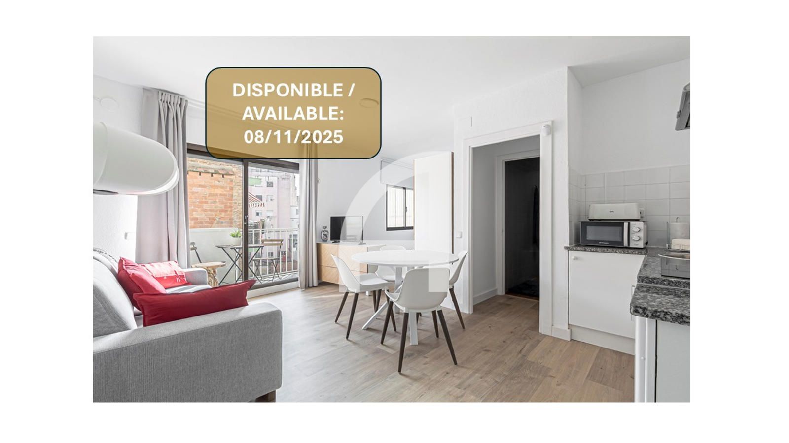 Estudio en alquiler Barcelona. Ref: 16133. GuinotPrunera