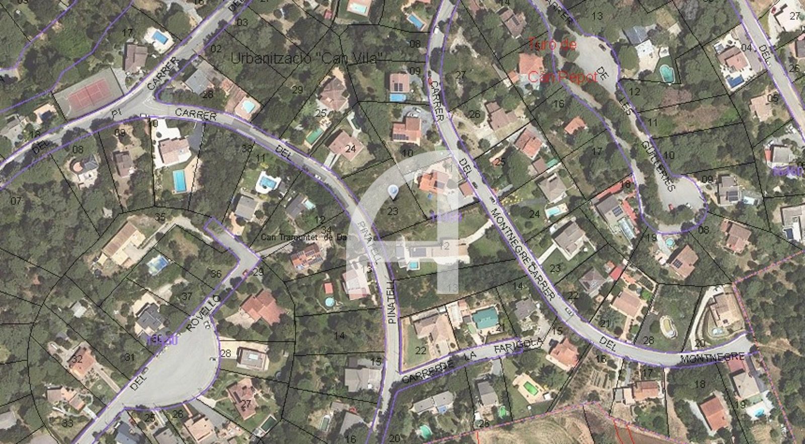 Parcela en venta Sant Pere de Vilamajor, Barcelona. Ref: 16264. GuinotPrunera