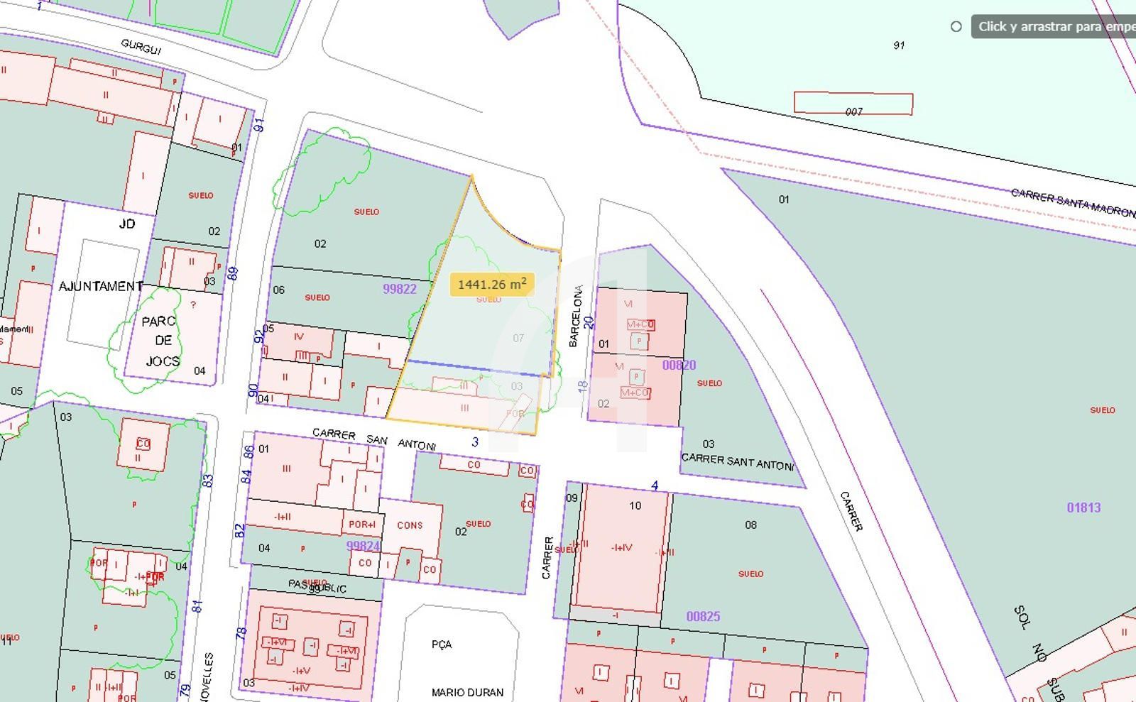 Parcela en venta Canovelles, Barcelona. Ref: 16451. GuinotPrunera