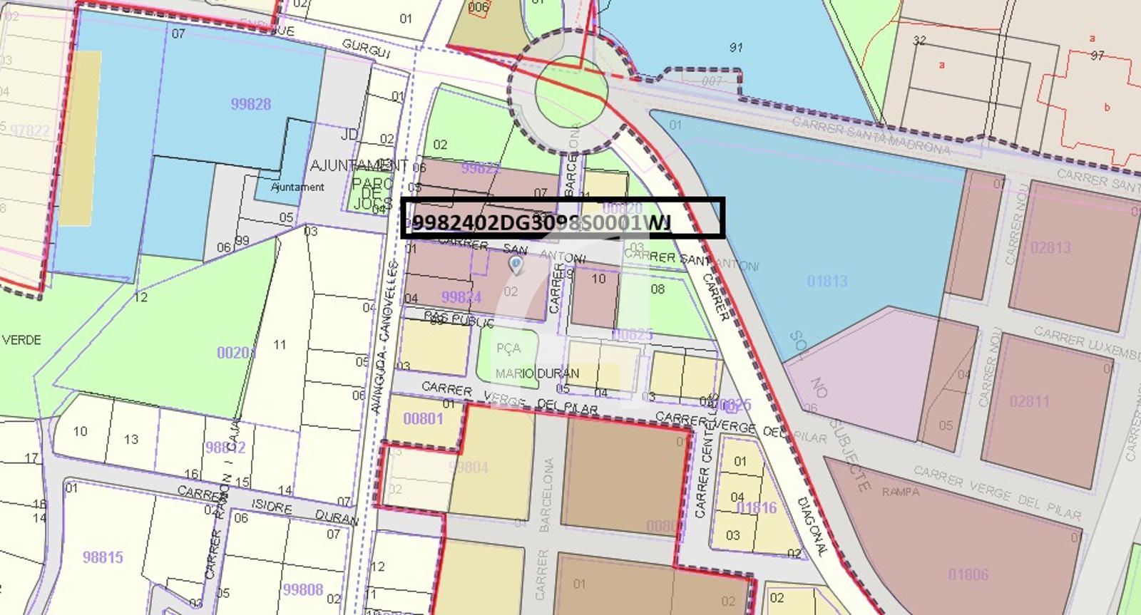 Parcela en venta Canovelles, Barcelona. Ref: 16452. GuinotPrunera