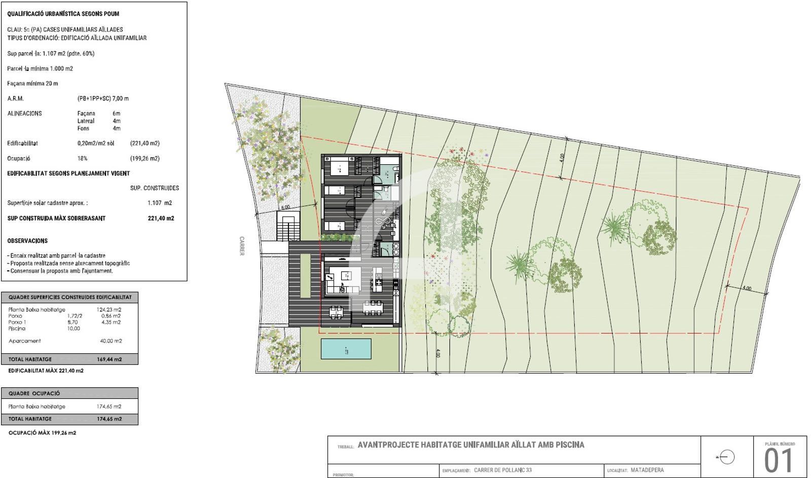 Parcelle en vente Matadepera, Barcelona. Ref: 16910. GuinotPrunera