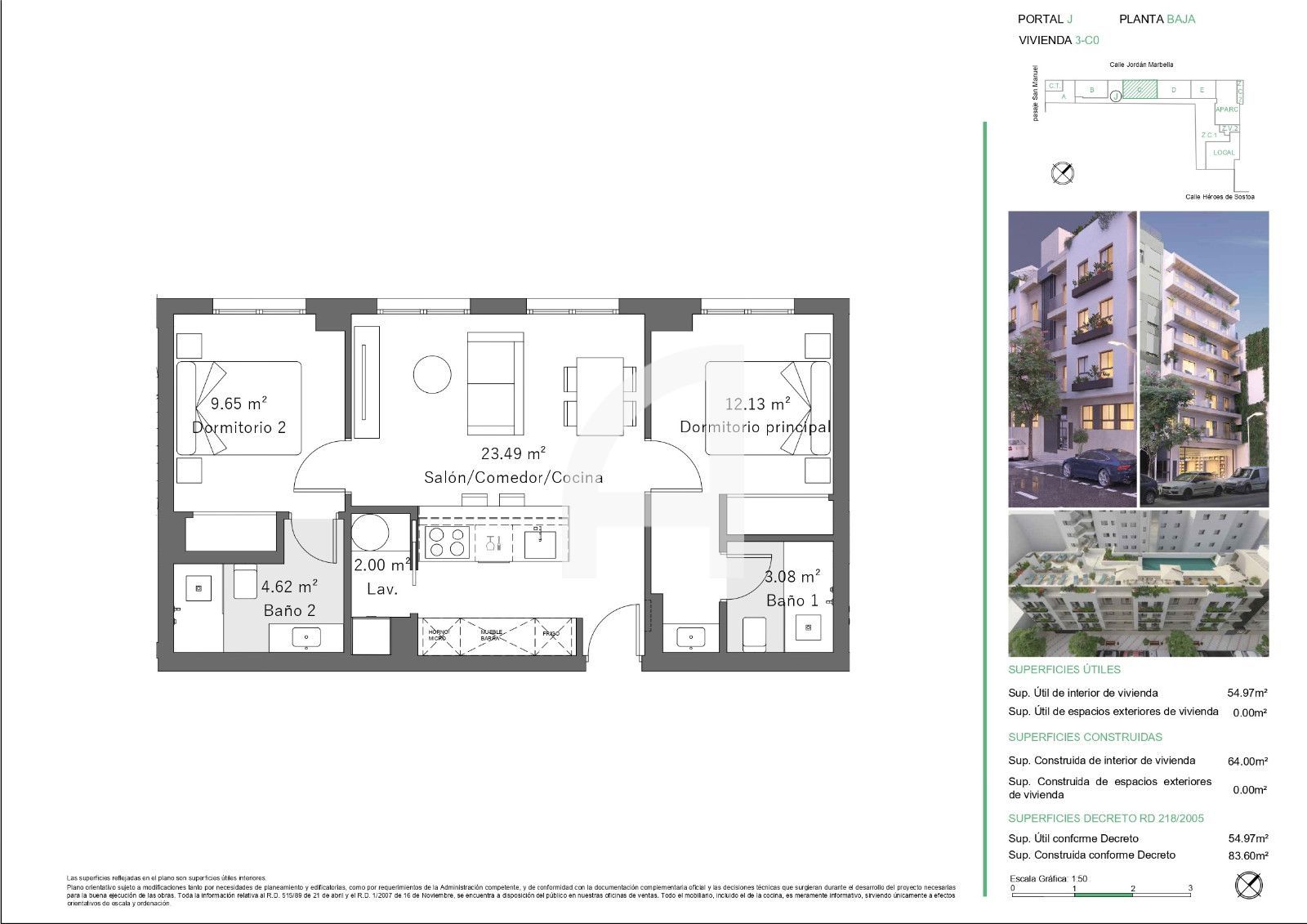 APARTAMENTO DE OBRA NUEVA. DISEÑO MODERNO Y ACOGEDOR EN PLENO CENTRO DE MÁLAGA