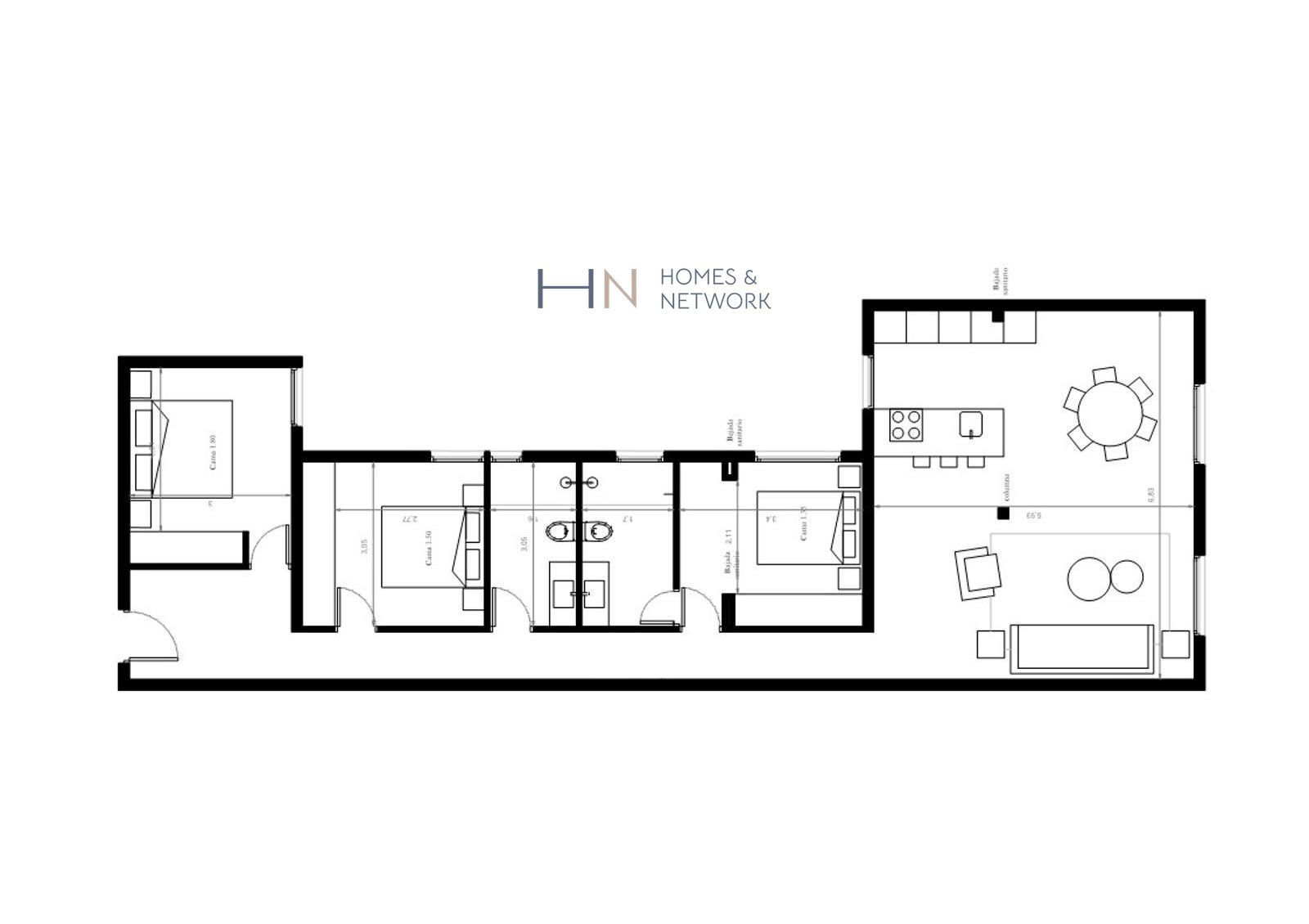 Piso en venta Madrid. Ref: 2503. Homes & Network