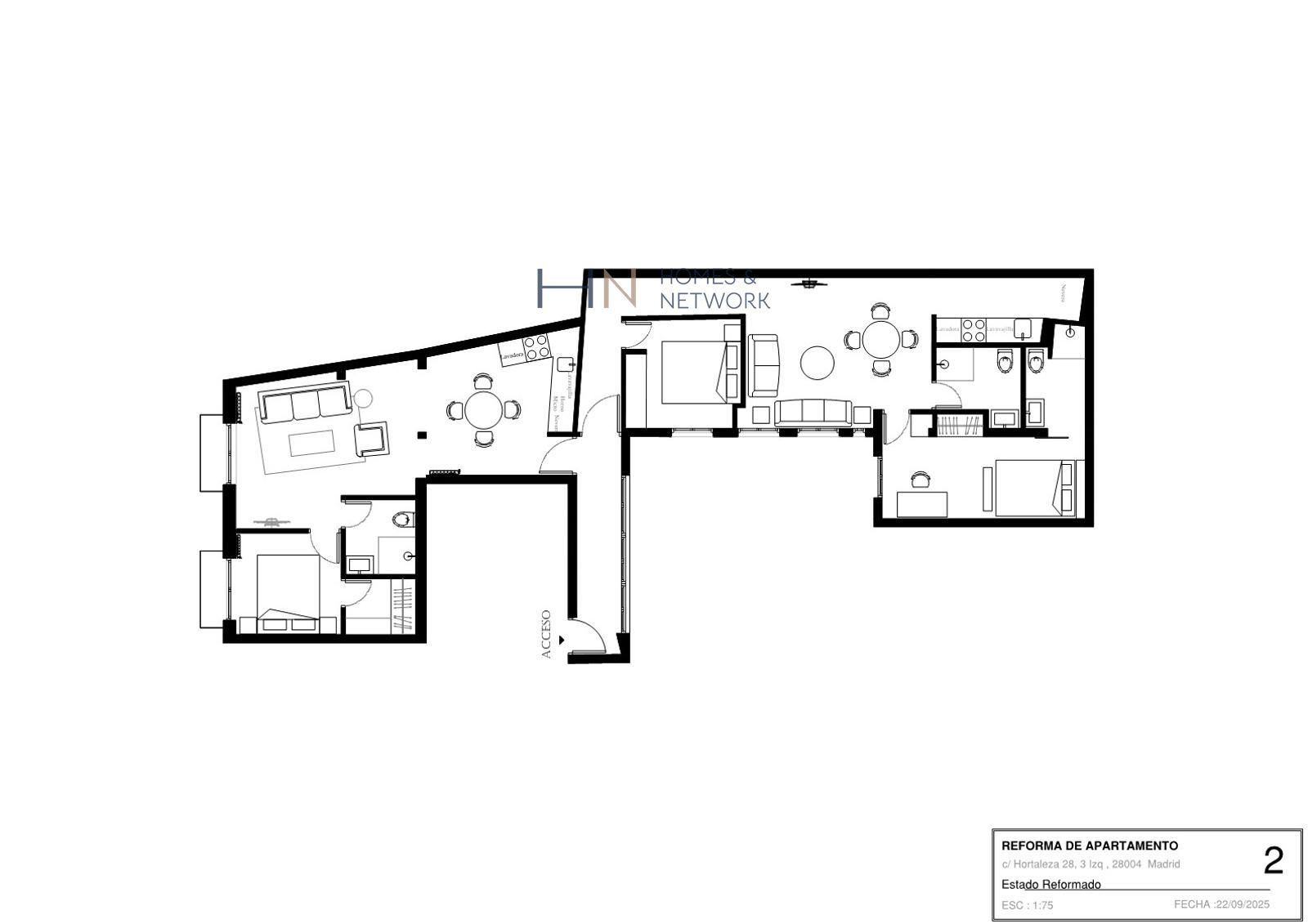 Piso en venta Madrid. Ref: 2511. Homes & Network