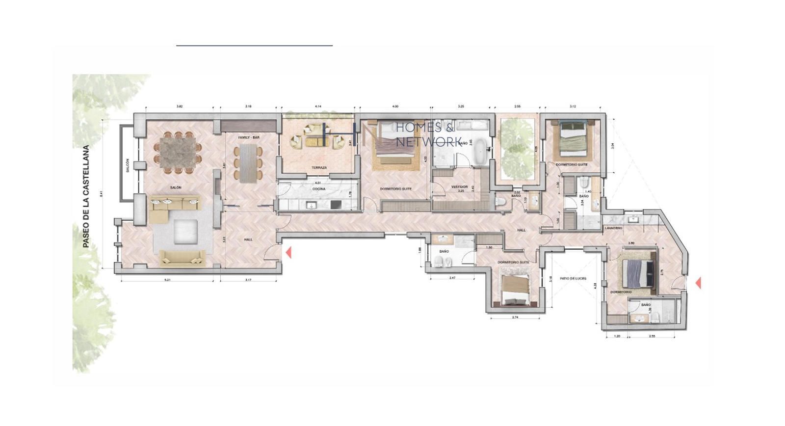 Piso en alquiler Madrid. Ref: 2529. Homes & Network