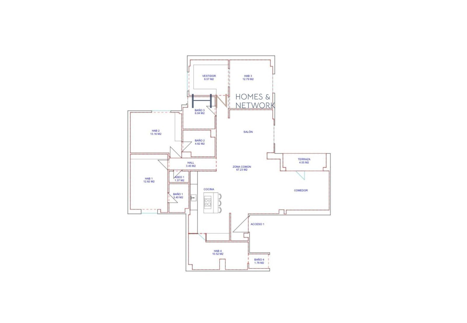 Piso en venta Madrid. Ref: 2534. Homes & Network